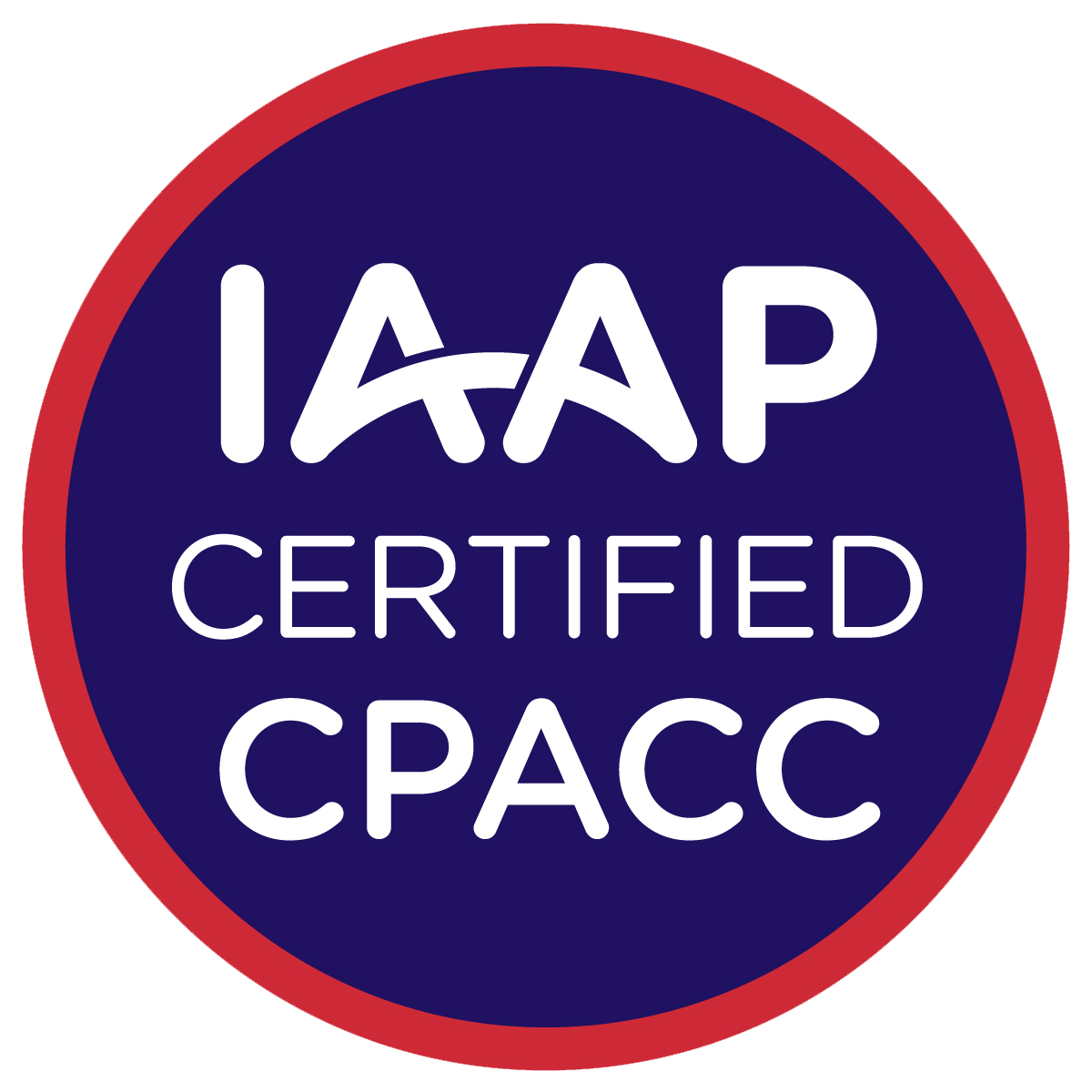 Certified Professional in Accessibility Core Competencies badge. Opens in new window